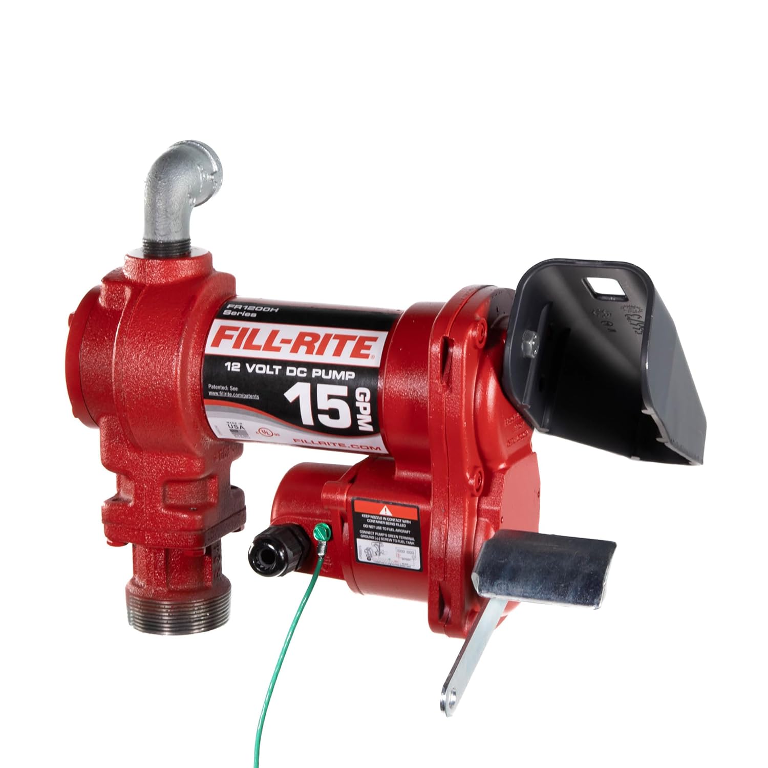 Fill-Rite FR1204H 12 V 15 GPM Fuel Transfer Pump (Pump Only Model) | Gasoline, Diesel, Ker