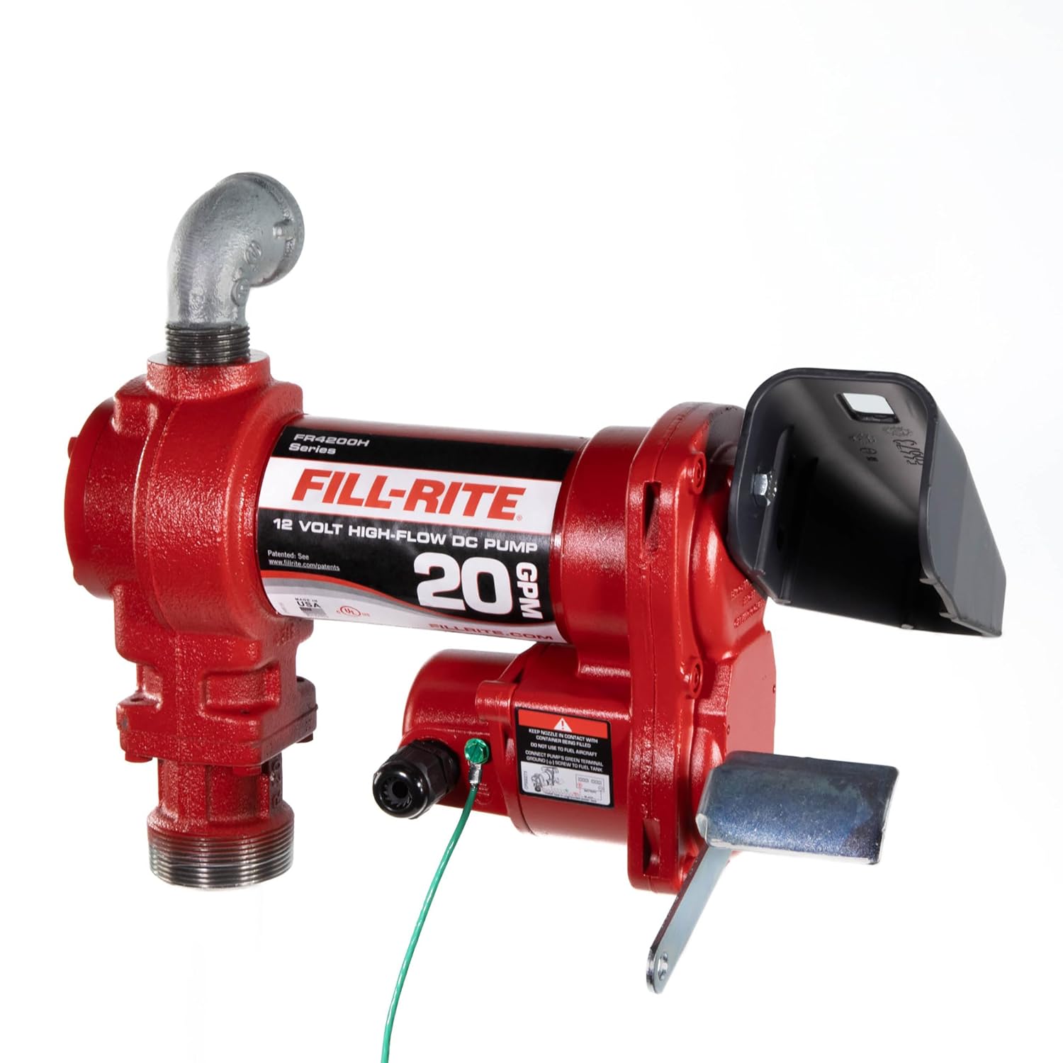 Fill-Rite FR4204H 12V 20 GPM Fuel Transfer Pump (Pump Only) | Gasoline